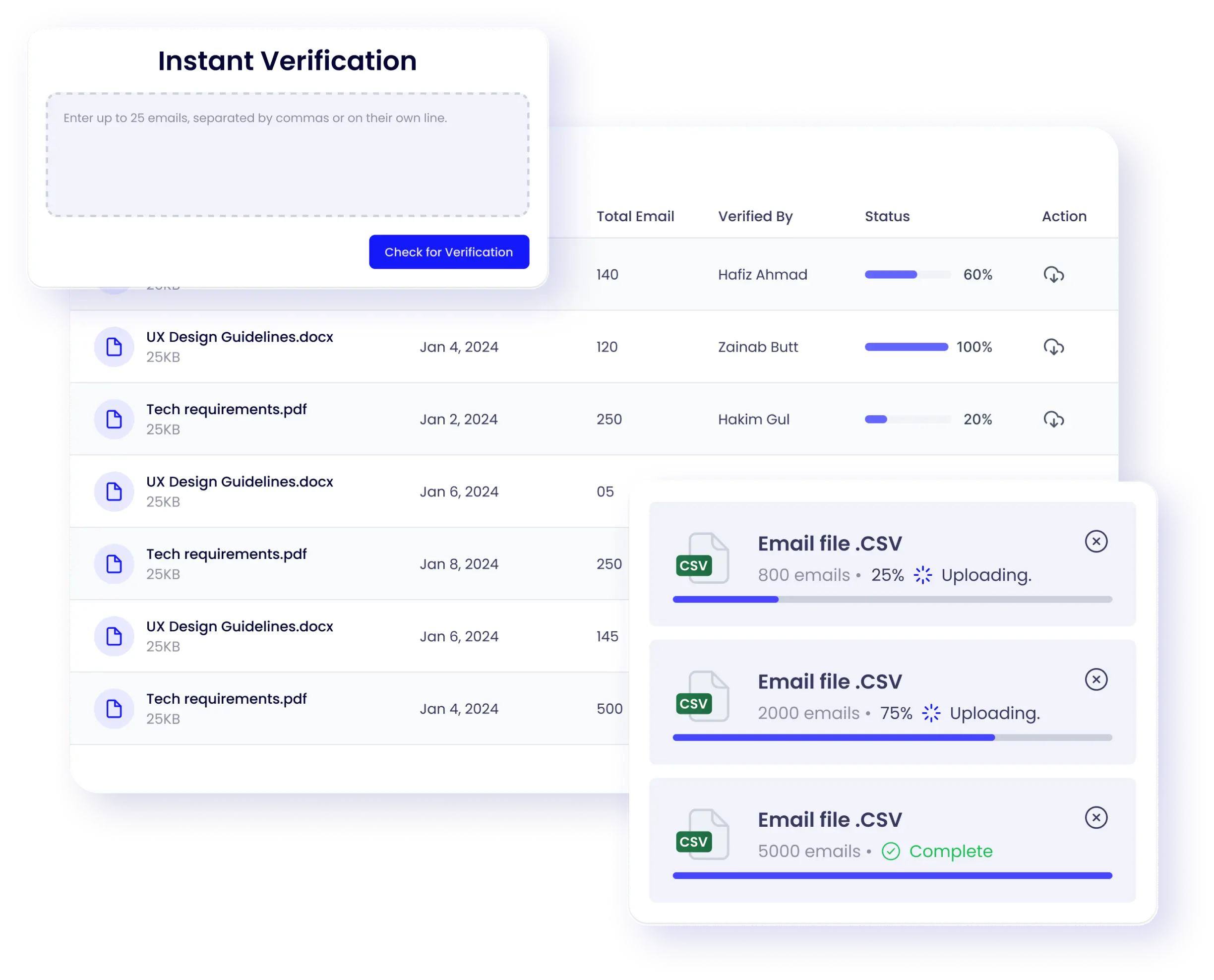 Illustration for Instant Email Verification